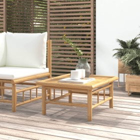 Bamboo garden table 65x55x30 cm by vidaXL, Modular outdoor sofas - Ref: Foro24-362304, Price: 84,99 €, Discount: %