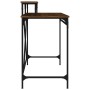 Iron and oak brown plywood desk 100x50x90 cm by vidaXL, Desks - Ref: Foro24-826703, Price: 52,84 €, Discount: %