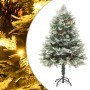 Árbol de Navidad con LED y piñas verde PVC y PE 120 cm de vidaXL, Arboles de navidad - Ref: Foro24-344295, Precio: 88,99 €, D...