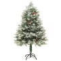 Árbol de Navidad con LED y piñas verde PVC y PE 120 cm de vidaXL, Arboles de navidad - Ref: Foro24-344295, Precio: 88,99 €, D...