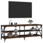 Mueble para TV madera contrachapada marrón roble 140x40x50 cm de vidaXL, Muebles TV - Ref: Foro24-826728, Precio: 61,99 €, De...