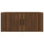 Mesa de centro madera contrachapada roble marrón 80x50x36 cm de vidaXL, Mesas de centro - Ref: Foro24-816519, Precio: 70,51 €...