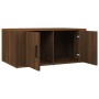 Mesa de centro madera contrachapada roble marrón 80x50x36 cm de vidaXL, Mesas de centro - Ref: Foro24-816519, Precio: 70,51 €...