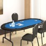 Folding poker board for 10 players blue 208x106x3 cm by vidaXL, Game and poker tables - Ref: Foro24-80401, Price: 117,87 €, D...