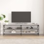 Sonoma gray plywood TV cabinet 160x30x50 cm by vidaXL, TV Furniture - Ref: Foro24-826752, Price: 67,97 €, Discount: %