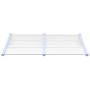 Graues und transparentes Polycarbonat-Türvordach, 152,5 x 90 cm von vidaXL, Markisen - Ref: Foro24-153691, Preis: 75,27 €, Ra...