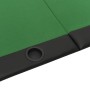 Tablero de póquer plegable para 10 jugadores verde 208x106x3 cm de vidaXL, Mesas de juego y de póquer - Ref: Foro24-80400, Pr...