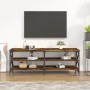 TV-Möbel Sperrholz Räuchereiche 140x40x50 cm von vidaXL, TV-Möbel - Ref: Foro24-826726, Preis: 73,81 €, Rabatt: %