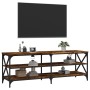 Mueble para TV madera contrachapada roble ahumado 140x40x50 cm de vidaXL, Muebles TV - Ref: Foro24-826726, Precio: 66,48 €, D...