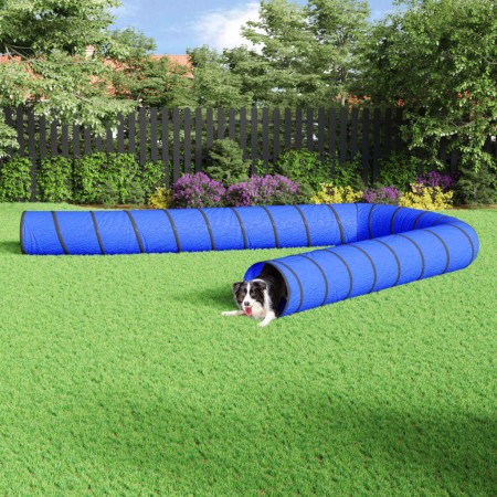 Blauer Hundetunnel aus Polyester Ø 55x1000 cm von vidaXL, Spielzelte und Tunnel - Ref: Foro24-172192, Preis: 91,67 €, Rabatt: %