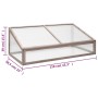 Invernadero madera de abeto gris 110x58,5x39 cm de vidaXL, Invernaderos - Ref: Foro24-362647, Precio: 54,99 €, Descuento: %