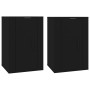 Wall TV cabinets 2 pcs black 40x34.5x60 cm by vidaXL, TV Furniture - Ref: Foro24-816659, Price: 46,49 €, Discount: %