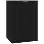 Wall TV cabinets 2 pcs black 40x34.5x60 cm by vidaXL, TV Furniture - Ref: Foro24-816659, Price: 46,49 €, Discount: %