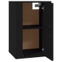 Wall TV cabinets 2 pcs black 40x34.5x60 cm by vidaXL, TV Furniture - Ref: Foro24-816659, Price: 46,49 €, Discount: %