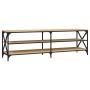 TV stand made of Sonoma oak plywood, measuring 160x40x50 cm. by vidaXL, TV Furniture - Ref: Foro24-826730, Price: 79,10 €, Di...