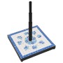 Blue and white square umbrella base 12 kg by vidaXL, Umbrella bases - Ref: Foro24-362222, Price: 72,22 €, Discount: %