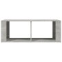 Mesa de centro madera contrachapada gris hormigón 100x50x36 cm de vidaXL, Mesas de centro - Ref: Foro24-816524, Precio: 54,37...