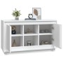 Aparador de madera contrachapada blanco 102x35x60 cm de vidaXL, Aparadores - Ref: Foro24-831877, Precio: 76,97 €, Descuento: %