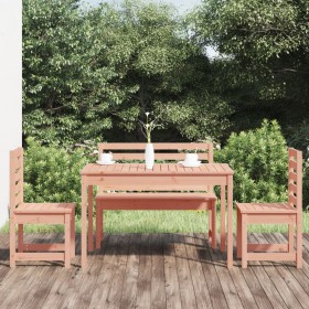 Garden dining set 4 pieces solid wood Douglas fir by vidaXL, Garden sets - Ref: Foro24-3154700, Price: 295,99 €, Discount: %