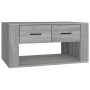 Sonoma gray plywood coffee table 80x50x40 cm by vidaXL, Coffee table - Ref: Foro24-816534, Price: 82,53 €, Discount: %