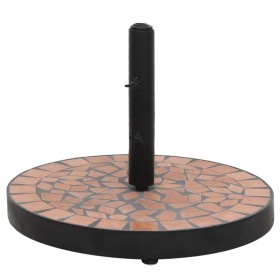 Terracotta round parasol base 12 kg by vidaXL, Umbrella bases - Ref: Foro24-362219, Price: 70,99 €, Discount: %