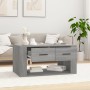 Sonoma gray plywood coffee table 80x50x40 cm by vidaXL, Coffee table - Ref: Foro24-816534, Price: 82,53 €, Discount: %