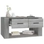 Sonoma gray plywood coffee table 80x50x40 cm by vidaXL, Coffee table - Ref: Foro24-816534, Price: 82,53 €, Discount: %