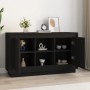 Aparador de madera contrachapada negro 102x35x60 cm de vidaXL, Aparadores - Ref: Foro24-831878, Precio: 95,77 €, Descuento: %