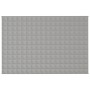 Manta con peso tela gris 122x183 cm 9 kg de vidaXL, Mantas - Ref: Foro24-3154776, Precio: 53,97 €, Descuento: %