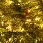 Weihnachtsbaum mit LED und Tannenzapfen aus grünem PVC und PE 150 cm von vidaXL, Weihnachtsbäume - Ref: Foro24-344288, Preis:...