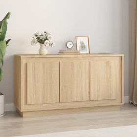 Aparador madera contrachapada roble Sonoma 102x35x55 cm de vidaXL, Aparadores - Ref: Foro24-831888, Precio: 95,06 €, Descuent...