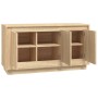 Aparador madera contrachapada roble Sonoma 102x35x55 cm de vidaXL, Aparadores - Ref: Foro24-831888, Precio: 98,51 €, Descuent...