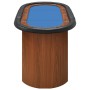 Poker table for 10 players blue 160x80x75 cm by vidaXL, Game and poker tables - Ref: Foro24-80409, Price: 213,67 €, Discount: %