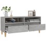 Mueble de TV madera contrachapada gris hormigón 100x34,5x44,5cm de vidaXL, Muebles TV - Ref: Foro24-831897, Precio: 62,75 €, ...