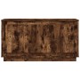 Smoked oak plywood sideboard 102x35x55 cm by vidaXL, Sideboards - Ref: Foro24-831890, Price: 89,82 €, Discount: %