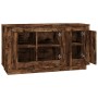 Smoked oak plywood sideboard 102x35x55 cm by vidaXL, Sideboards - Ref: Foro24-831890, Price: 89,82 €, Discount: %