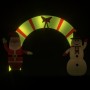 Puerta de arco inflable de Navidad con LED 270 cm de vidaXL, Luces de Navidad - Ref: Foro24-345312, Precio: 126,99 €, Descuen...