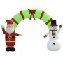 Puerta de arco inflable de Navidad con LED 270 cm de vidaXL, Luces de Navidad - Ref: Foro24-345312, Precio: 126,99 €, Descuen...