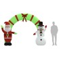 Puerta de arco inflable de Navidad con LED 270 cm de vidaXL, Luces de Navidad - Ref: Foro24-345312, Precio: 126,99 €, Descuen...