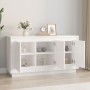 Aparador de madera contrachapada blanco brillante 102x35x55 cm de vidaXL, Aparadores - Ref: Foro24-831887, Precio: 125,03 €, ...