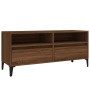 Mueble de TV madera contrachapada marrón roble 100x34,5x44,5 cm de vidaXL, Muebles TV - Ref: Foro24-831908, Precio: 73,83 €, ...