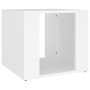 Mesita de noche madera contrachapada blanco 41x40x36 cm de vidaXL, Mesitas de noche - Ref: Foro24-816544, Precio: 32,57 €, De...