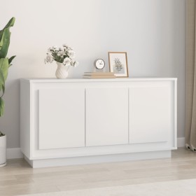 Aparador madera contrachapada blanco 102x35x55 cm de vidaXL, Aparadores - Ref: Foro24-831885, Precio: 95,90 €, Descuento: %