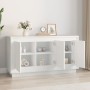 Aparador madera contrachapada blanco 102x35x55 cm de vidaXL, Aparadores - Ref: Foro24-831885, Precio: 106,65 €, Descuento: %