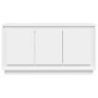 Aparador madera contrachapada blanco 102x35x55 cm de vidaXL, Aparadores - Ref: Foro24-831885, Precio: 106,65 €, Descuento: %