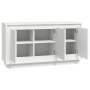 Aparador madera contrachapada blanco 102x35x55 cm de vidaXL, Aparadores - Ref: Foro24-831885, Precio: 106,65 €, Descuento: %