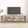 Mueble para TV madera contrachapada roble Sonoma 180x40x50 cm de vidaXL, Muebles TV - Ref: Foro24-826735, Precio: 83,80 €, De...