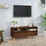 Mueble de TV madera contrachapada marrón roble 100x34,5x44,5 cm de vidaXL, Muebles TV - Ref: Foro24-831900, Precio: 63,99 €, ...