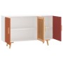 Aparador de madera contrachapada blanco 105x30x65,5 cm de vidaXL, Aparadores - Ref: Foro24-352166, Precio: 104,47 €, Descuent...