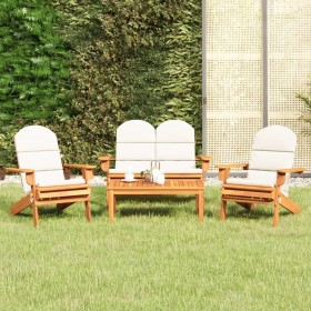 Adirondack Gartenmöbel-Set 4-teilig aus Akazienholz von vidaXL, Gartensets - Ref: Foro24-3152131, Preis: 557,99 €, Rabatt: %